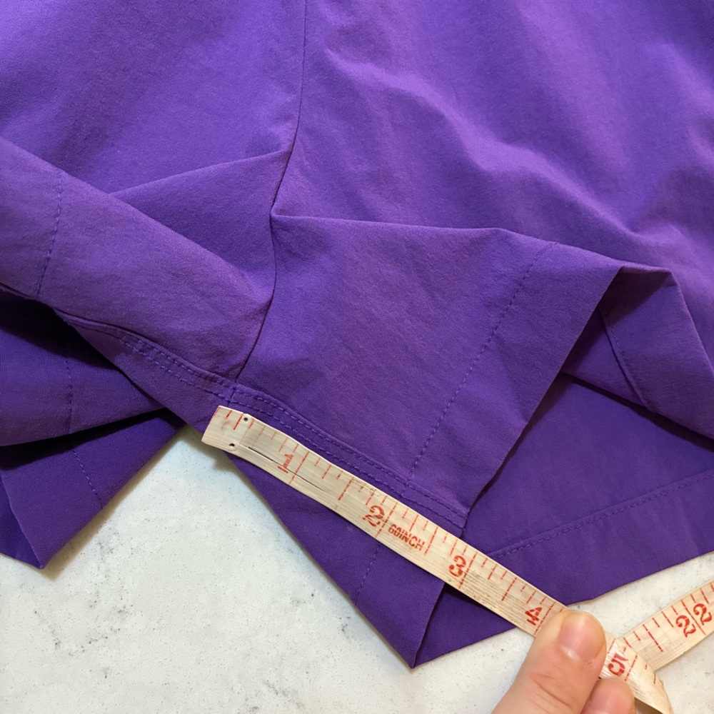 Outdoor Voices Doing Things Shorts in Eggplant Purple - Picture 8 of 8